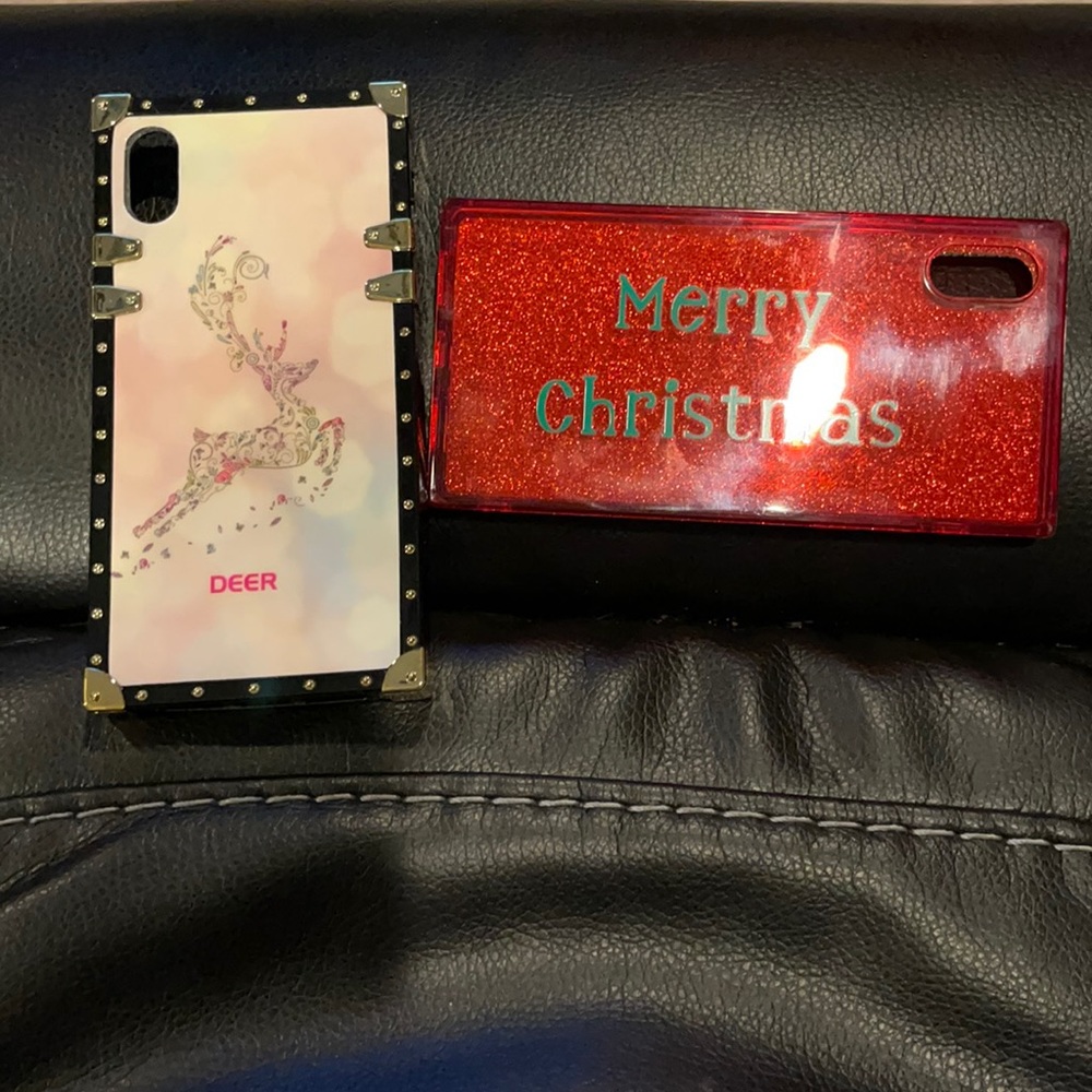 iPhone X case Holiday themed 2